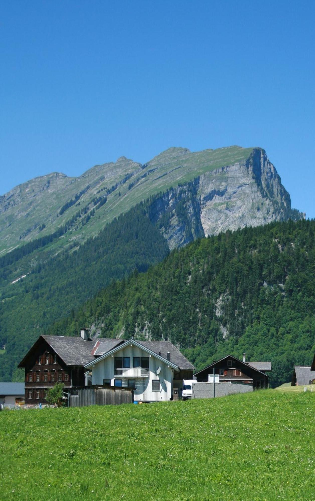 فيلا Familienfreundliches Bregenzerwaelderhaus Au (Vorarlberg) المظهر الخارجي الصورة