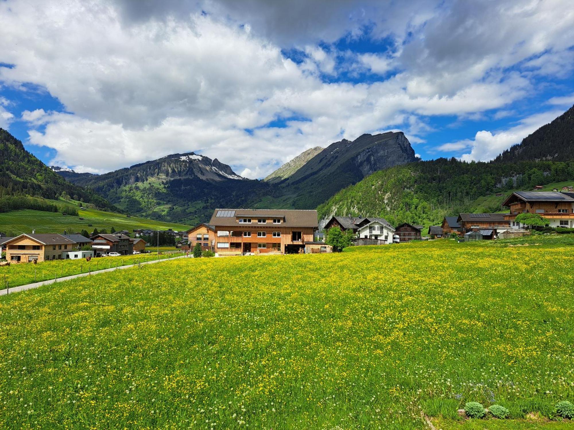 فيلا Familienfreundliches Bregenzerwaelderhaus Au (Vorarlberg) المظهر الخارجي الصورة